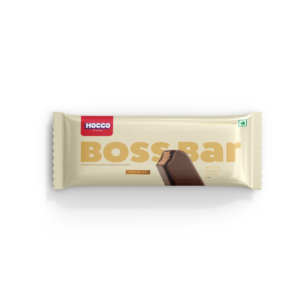 Hocco Tiramisu Boss Bar Ice Cream Stick 90 ml  X 4 Combo