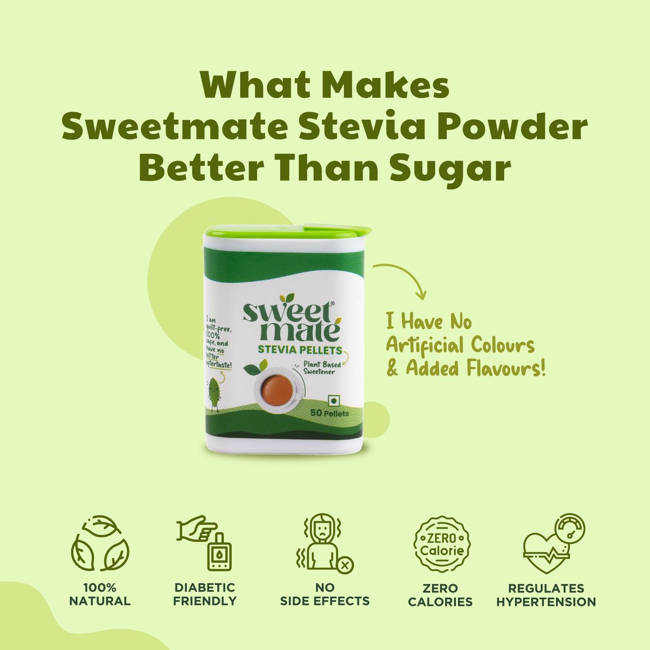 Sweetmate 50 Tablets Stevia