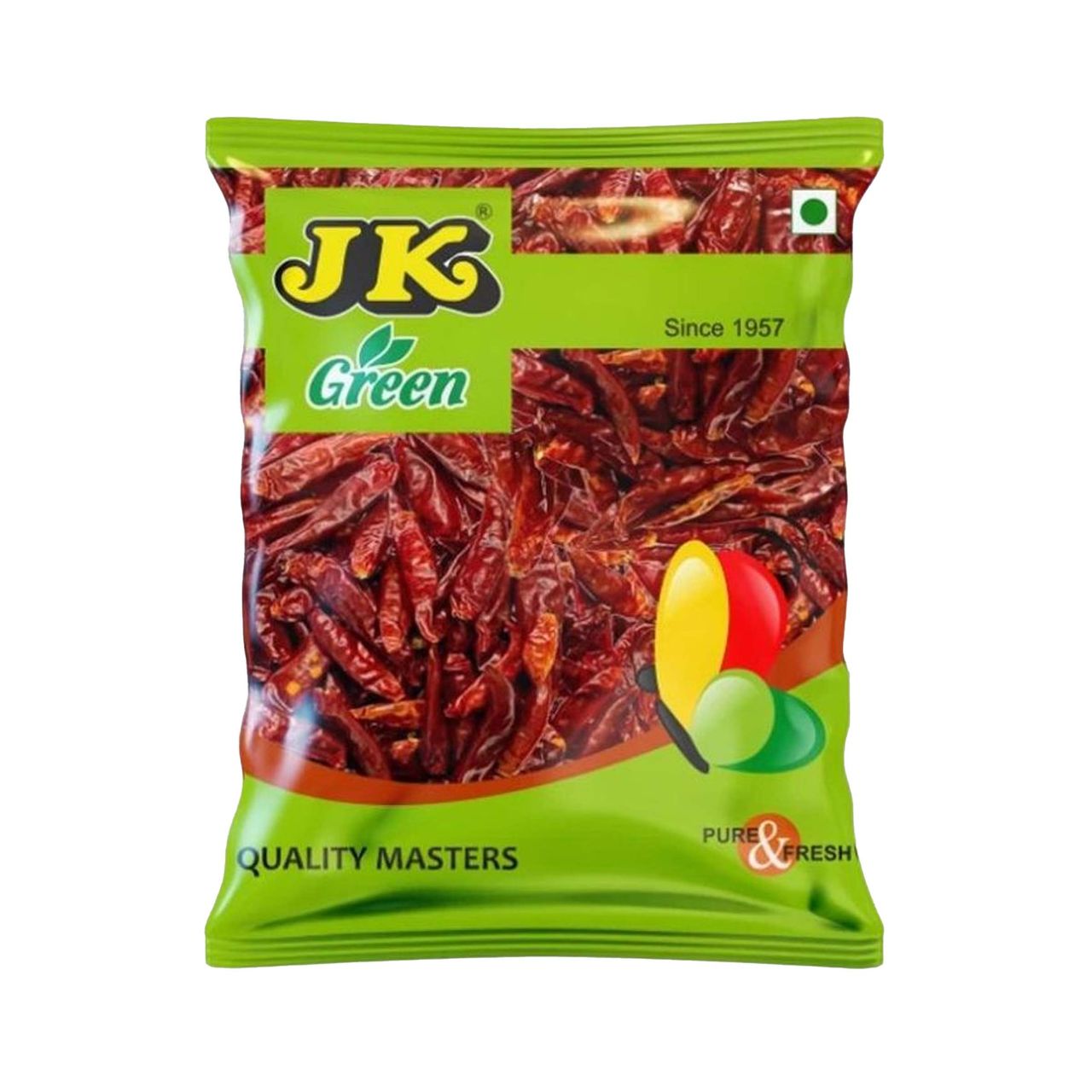 Jk Green Red Chilli Hot Whole