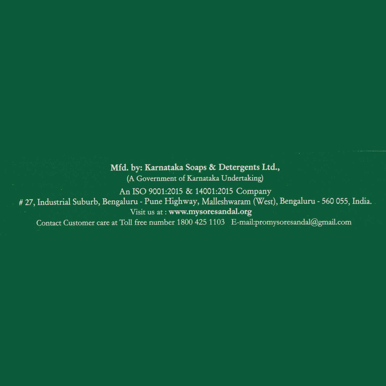 Mysore Sandal Soap