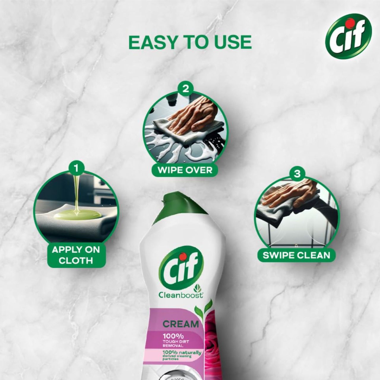 Cif Floral Cream Multipurpose Surface Cleaner