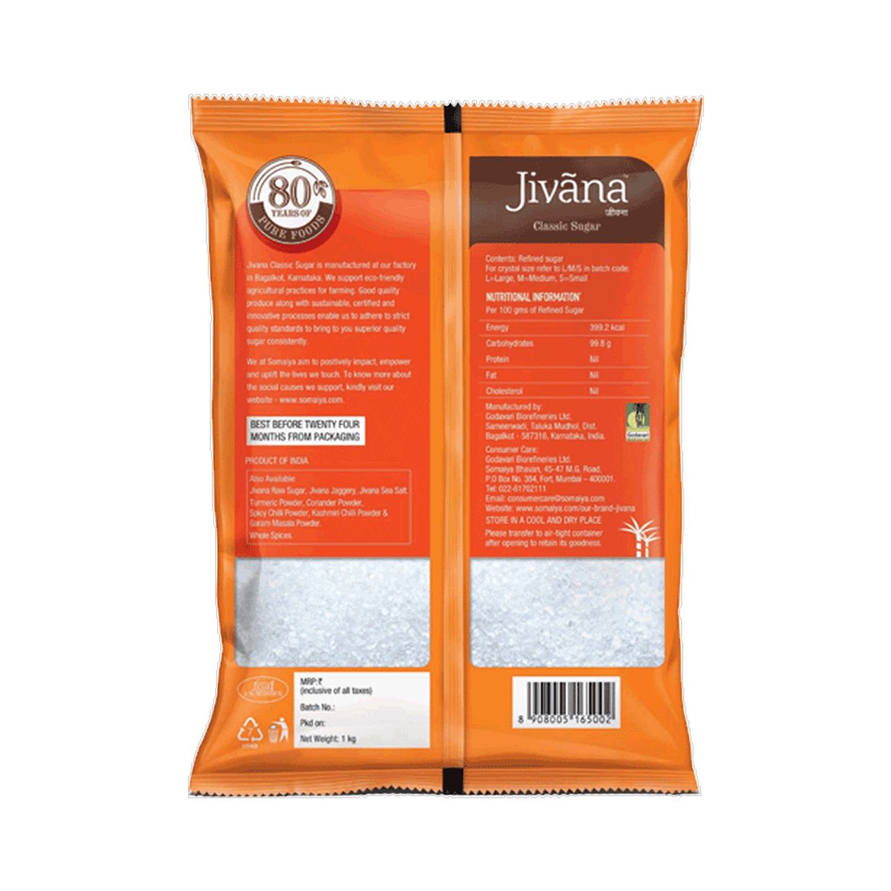 Jivana Classic Sugar