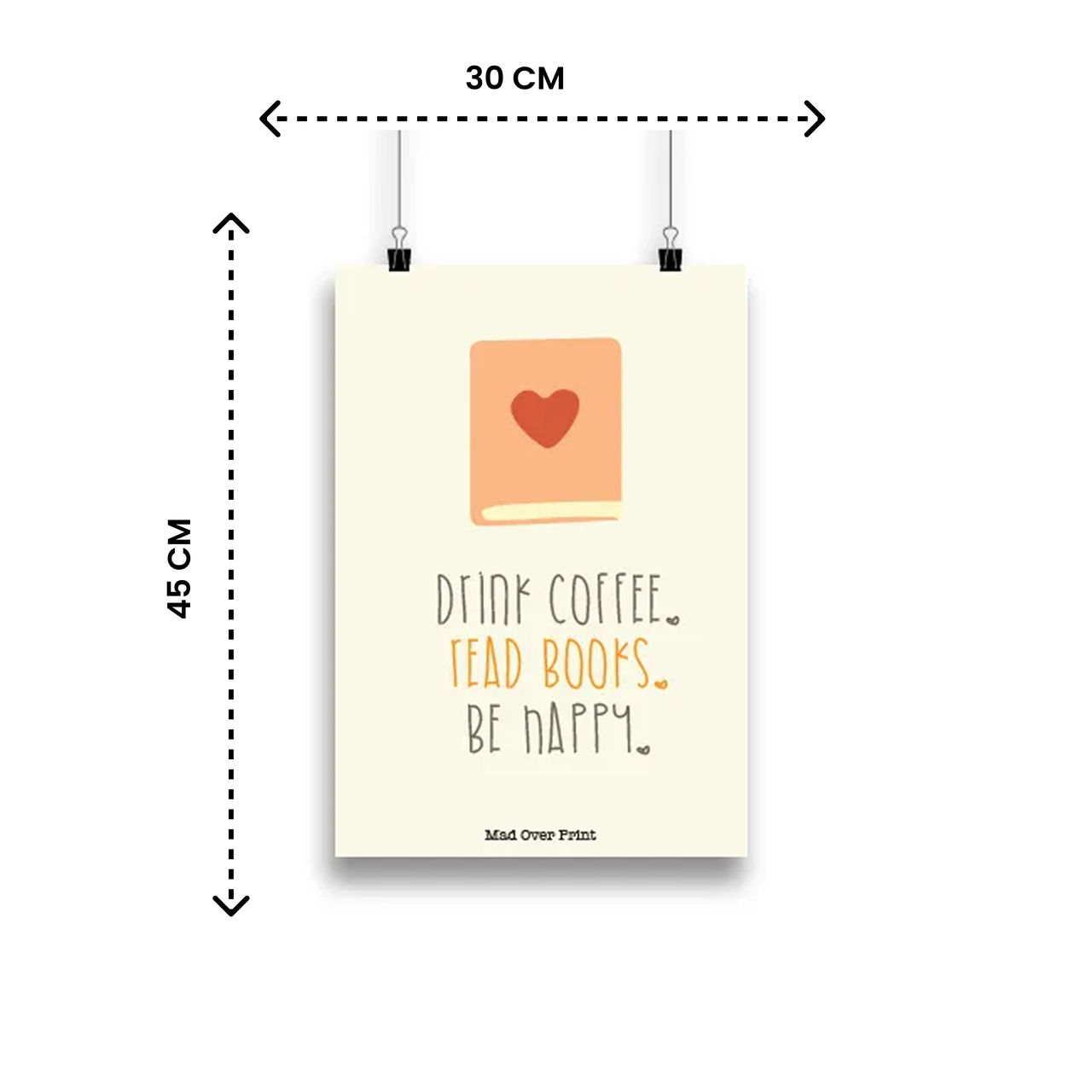 Mad Over Print Wall Poster - Assorted | Pack of 3