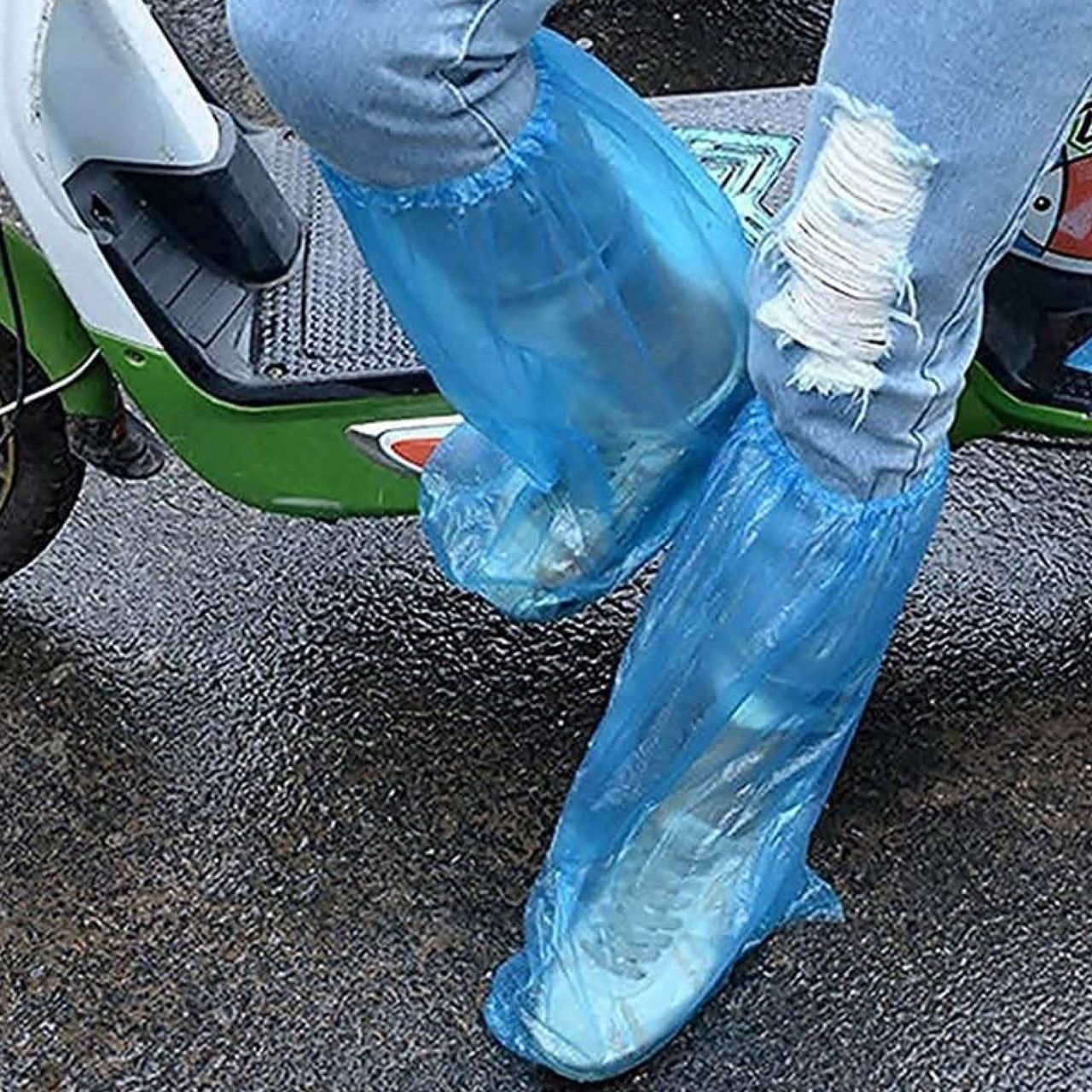 New Dawn 1 Pair Reusable Rain Shoe Cover For Men/Woman/Children