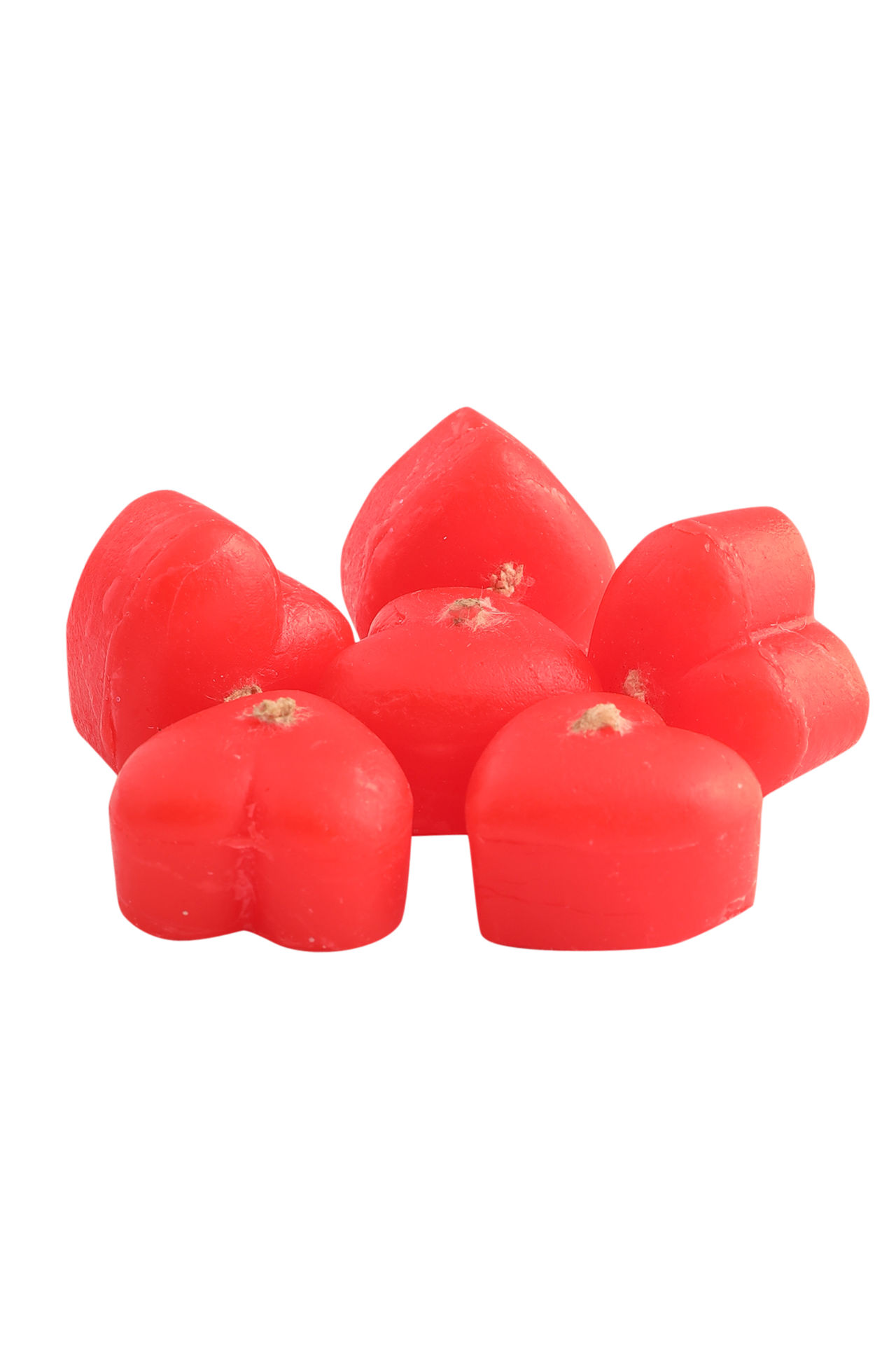 Heart Fancy Candle 6 pcs