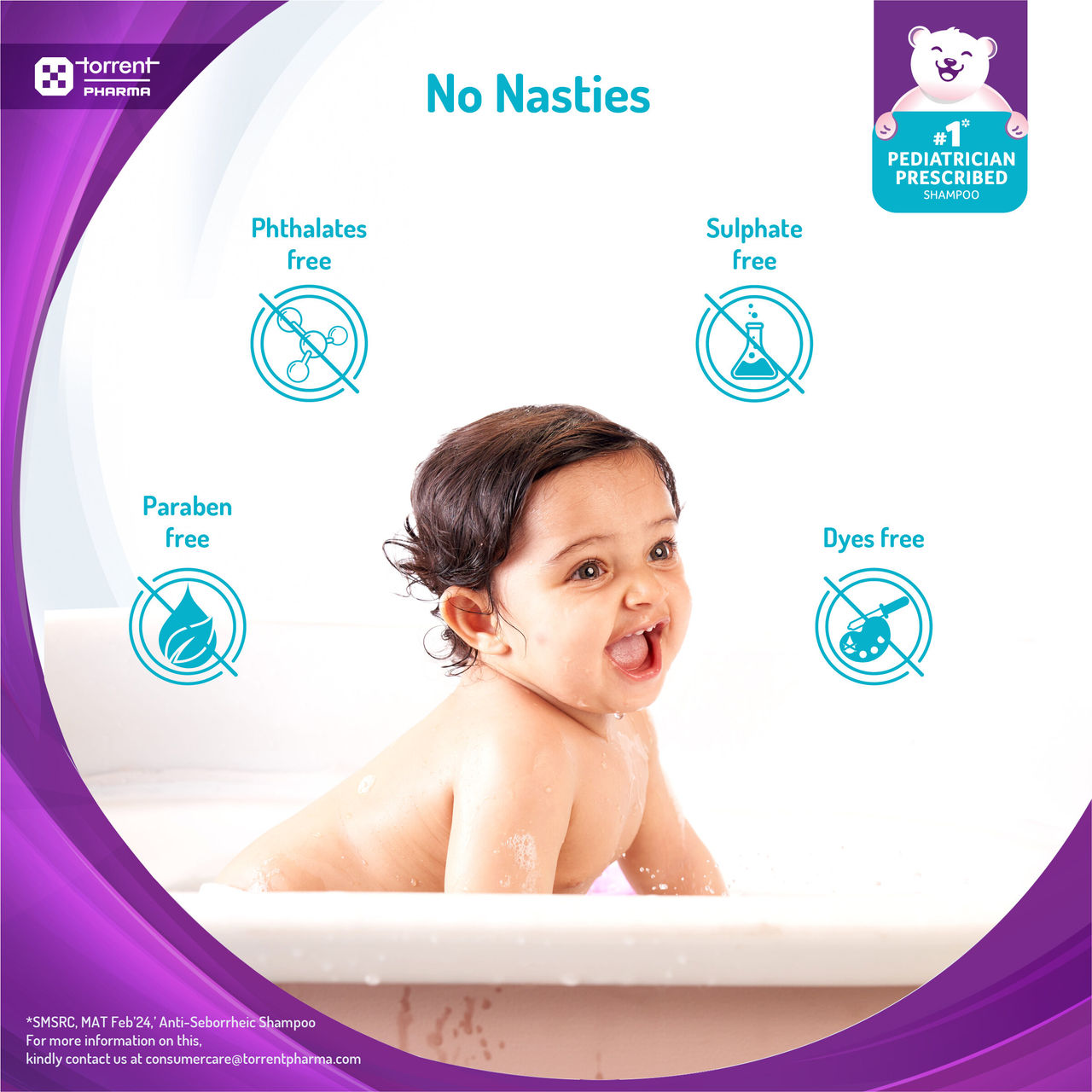 Tedibar Family Spoo Shampoo Gentle Cleanser Baby For Kids | 0+ months