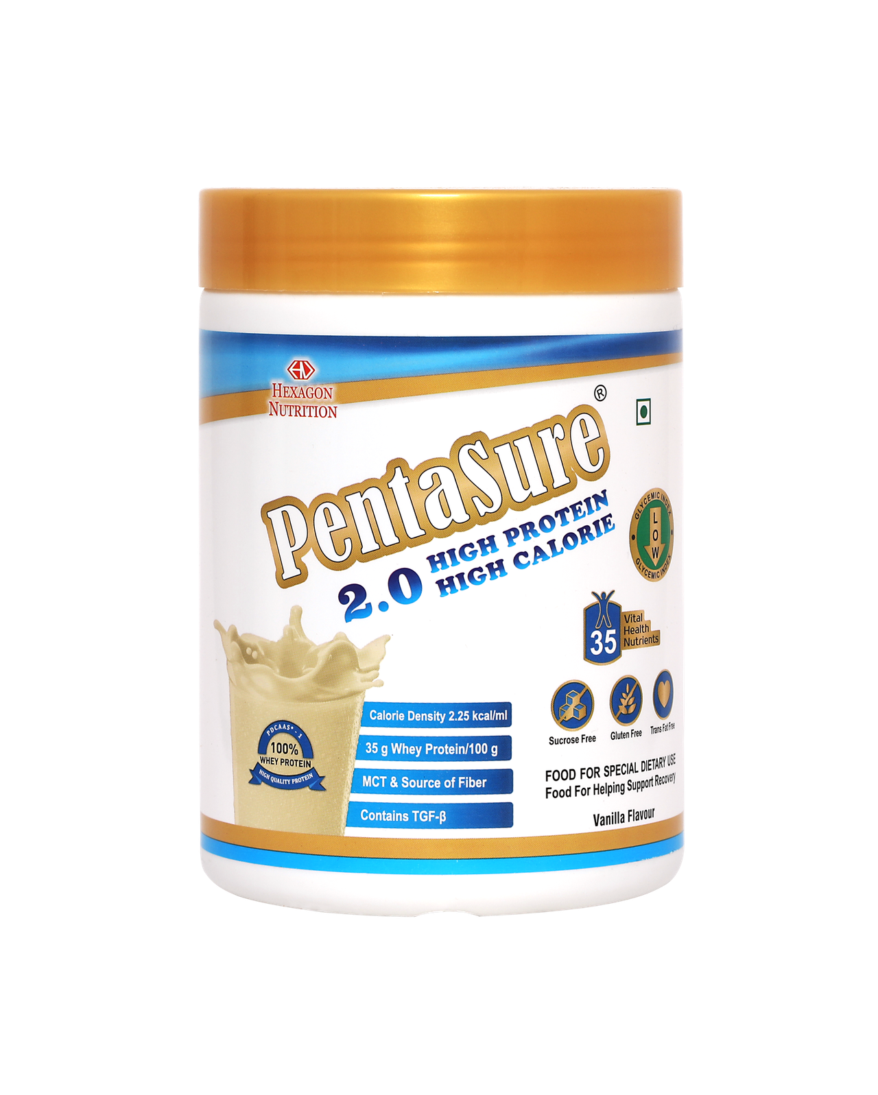 Pentasure 2.0 High Protein High Calorie Vanilla Flavour