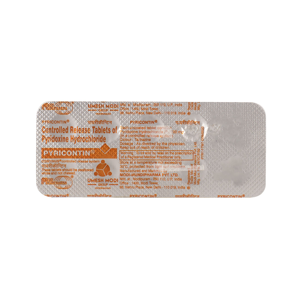 Pyricontin Tablet Cr