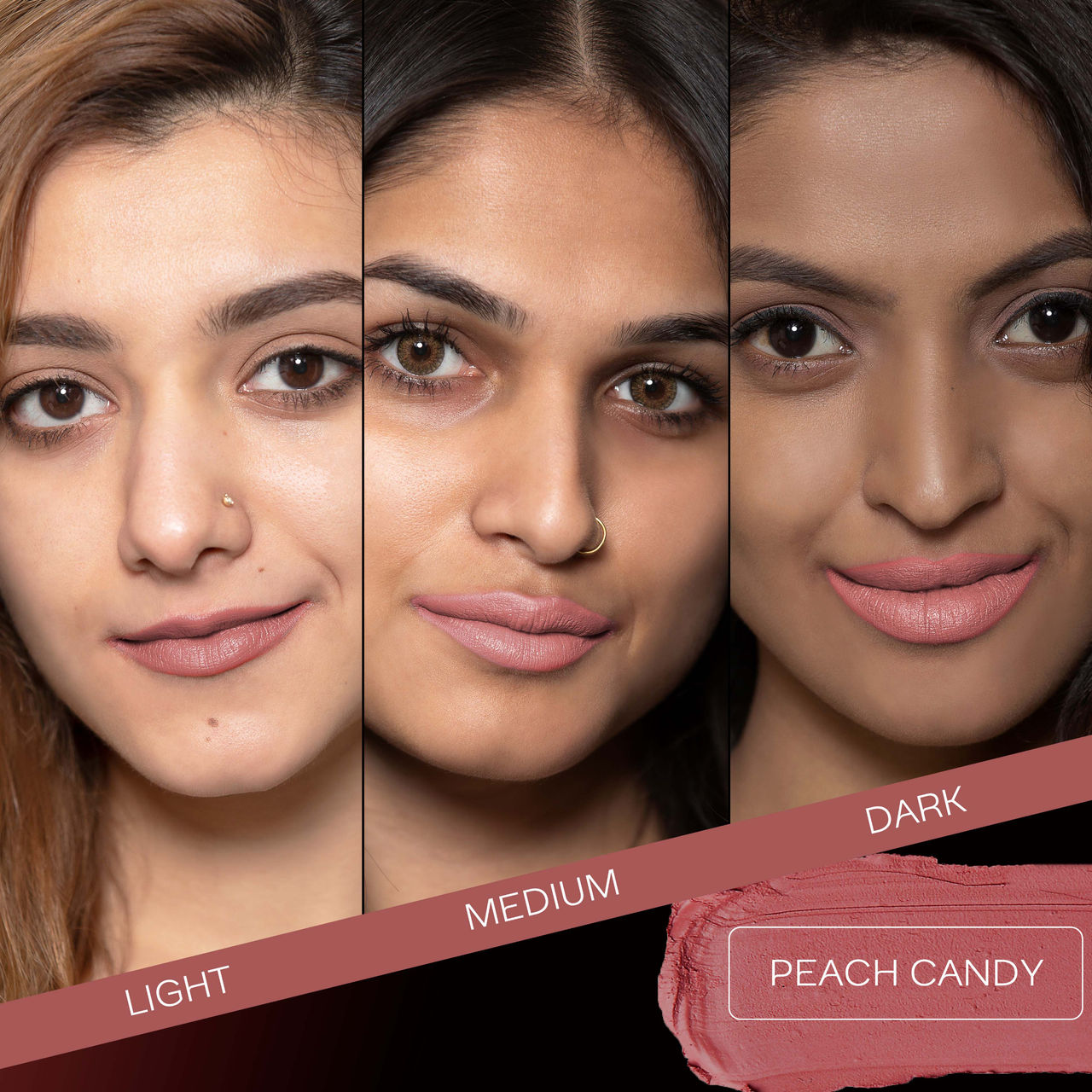 Faces Canada Weightless Matte Finish Lipstick  - Peach Candy 14 | Lightweight Texture