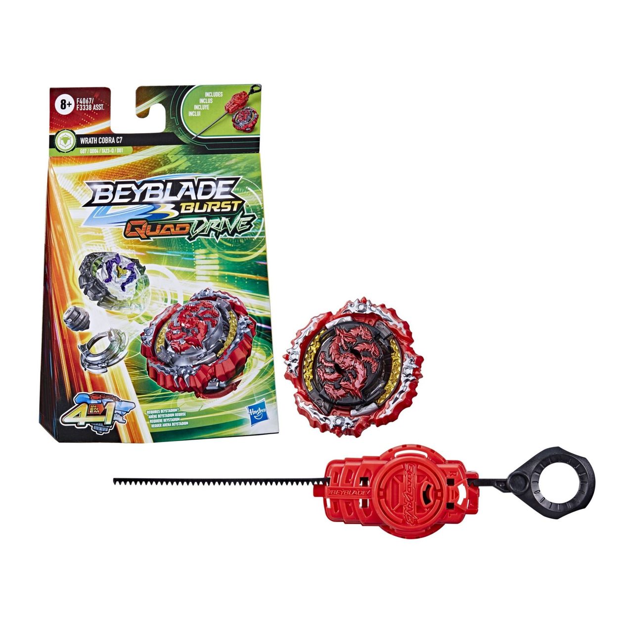 Hasbro BeyBlade Wrath Cobra C7
