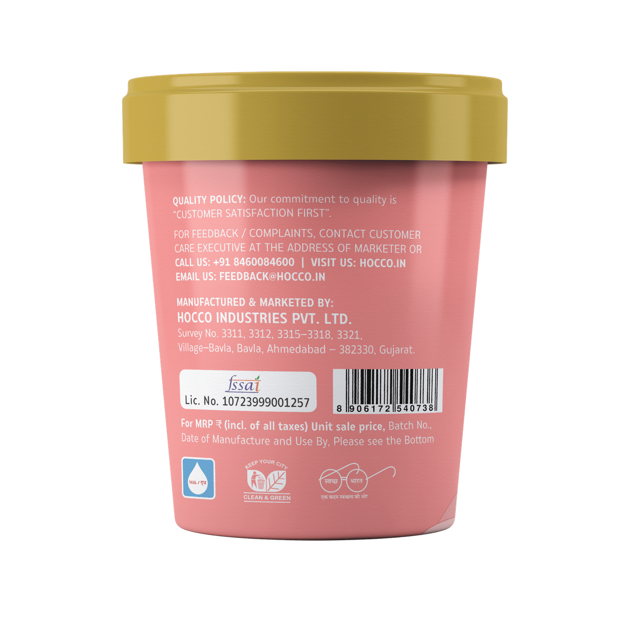 Hocco Rajbhog Jumbo Ice Cream Cup Cup 110 ml Combo