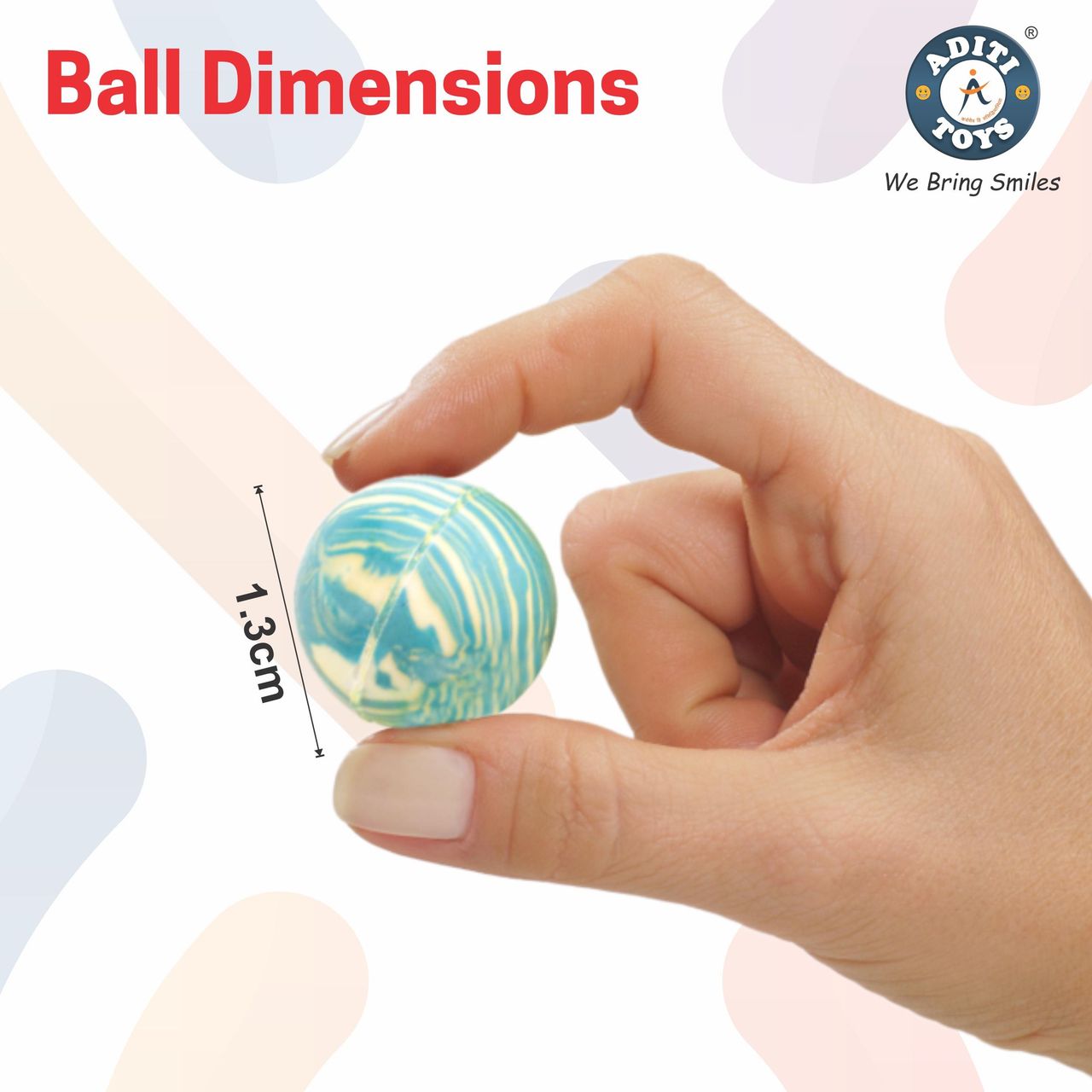 Aditi Toys Crazy Bouncing Balls (Pack Of 24)