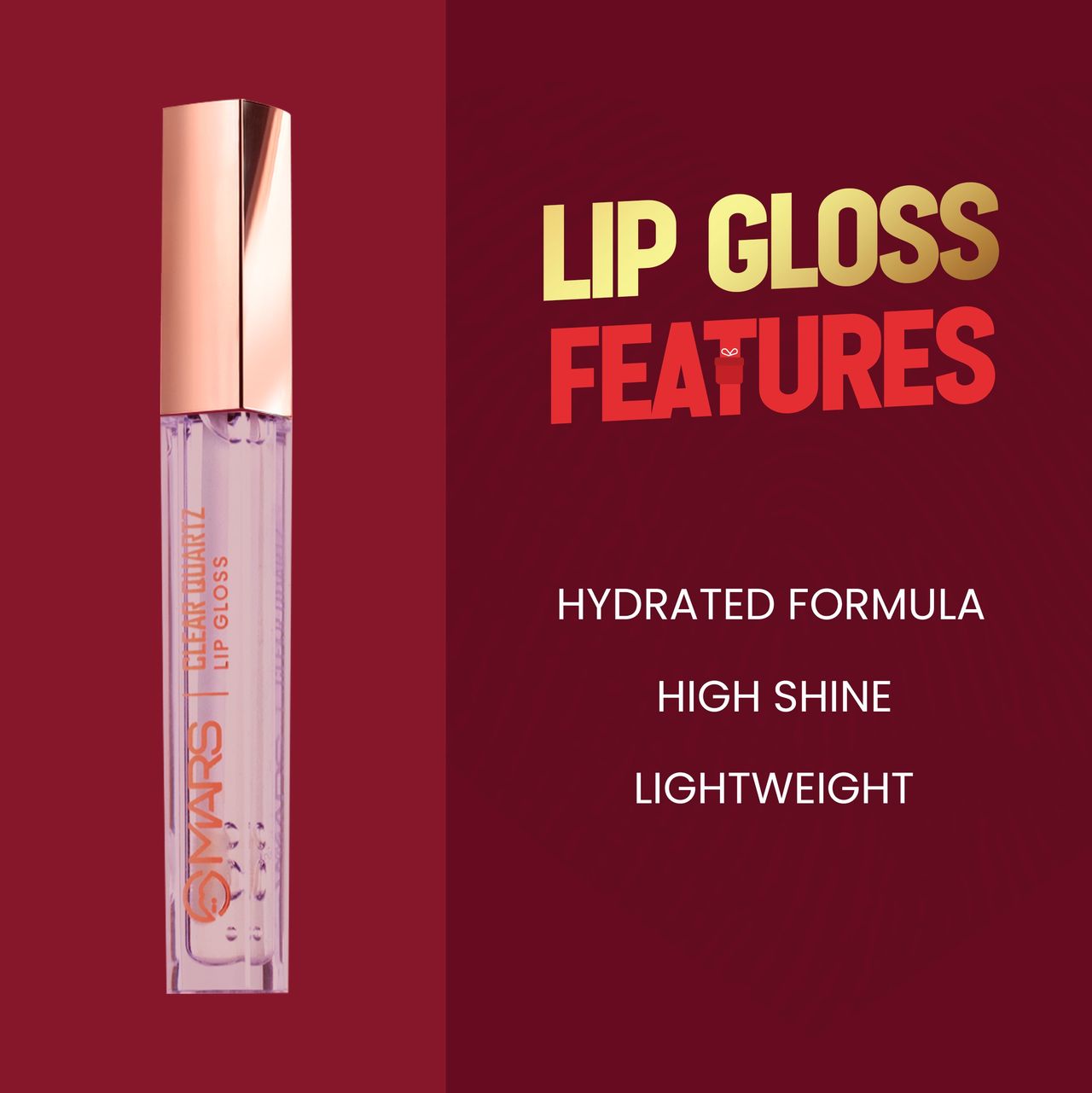 MARS Cosmetics Love Spell Lip Kit | a Combo of Super Stay Matte Lipstick | 01-fiery Red
