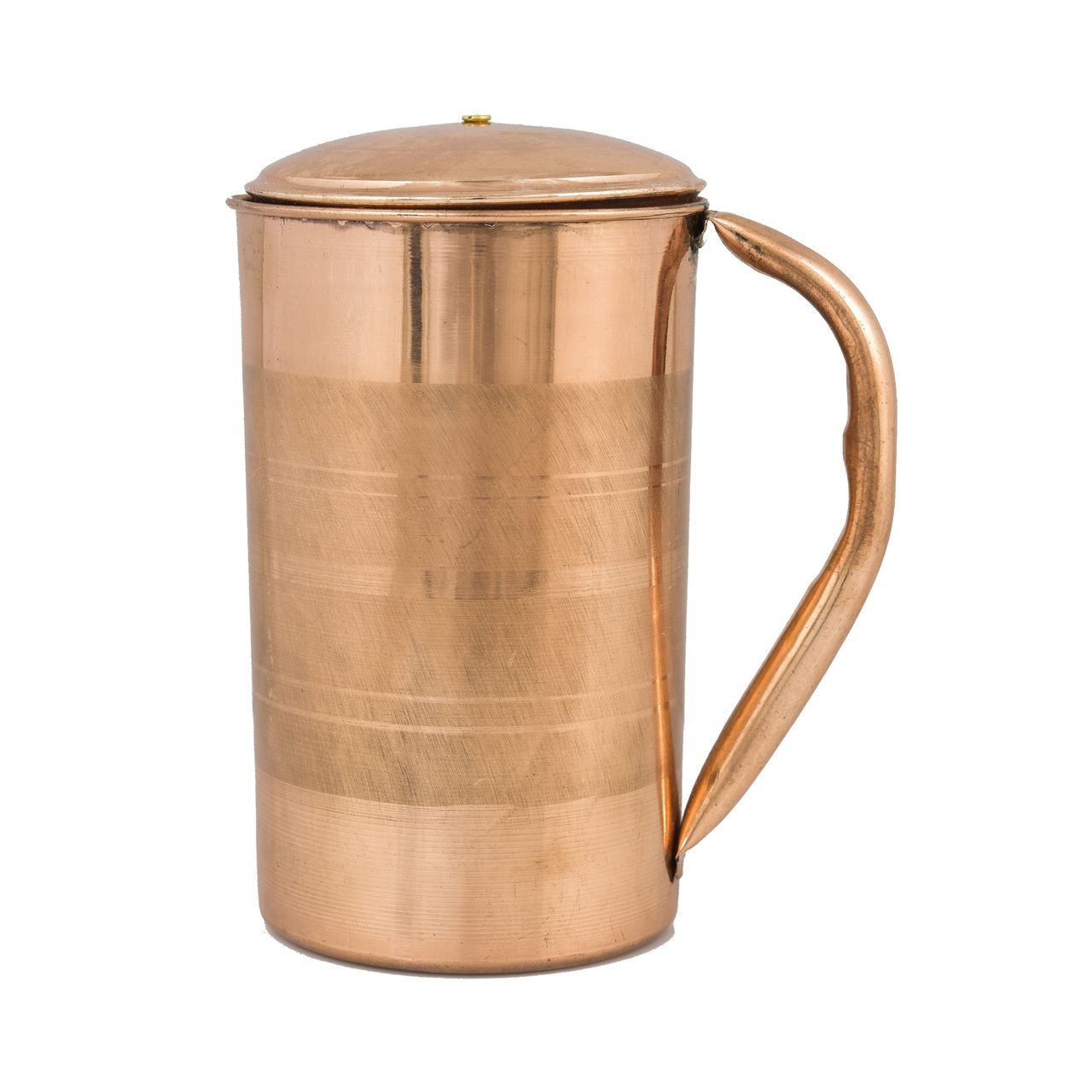 Oggn Copper Jug With Lid 1000 Ml