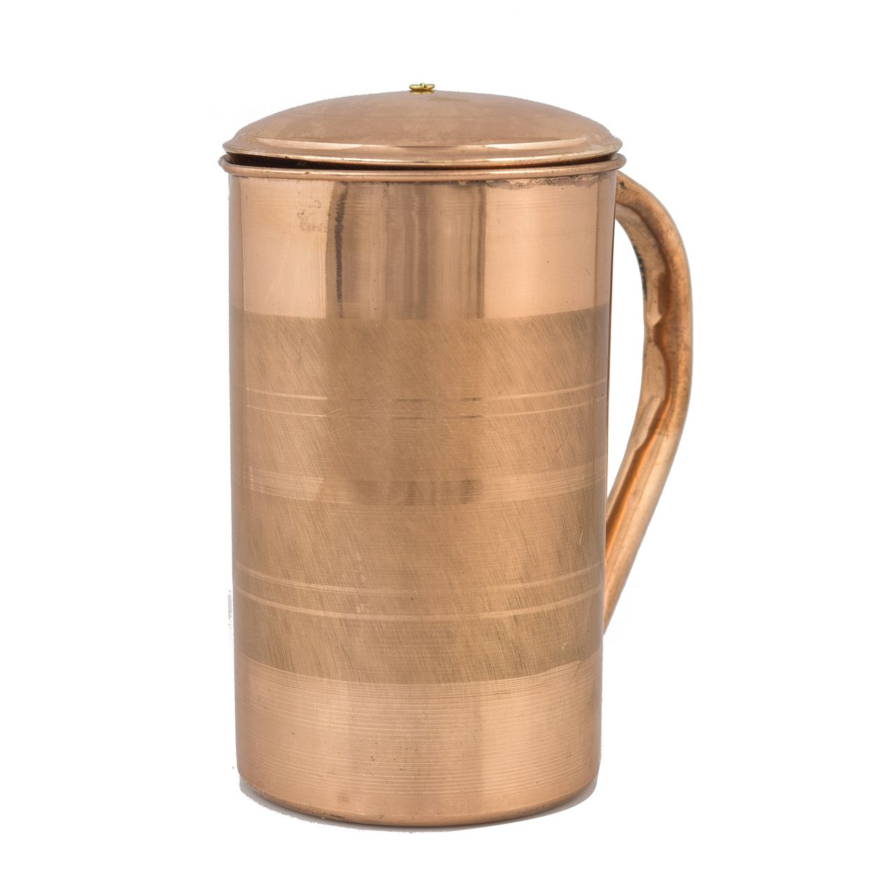 Oggn Copper Jug With Lid 1000 Ml