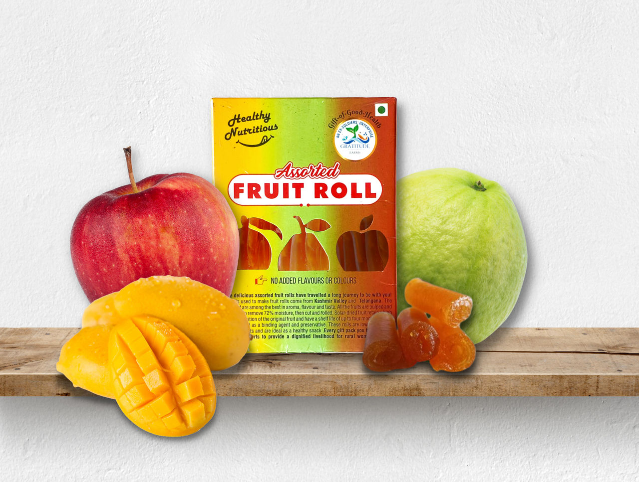 Gratitude Farms Assorted Fruit Roll