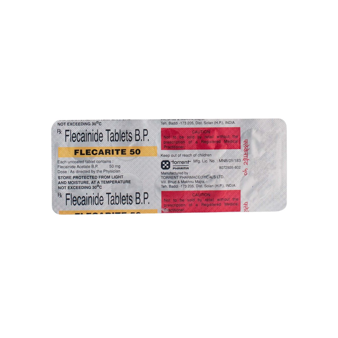 Flecarite 50 Tablets