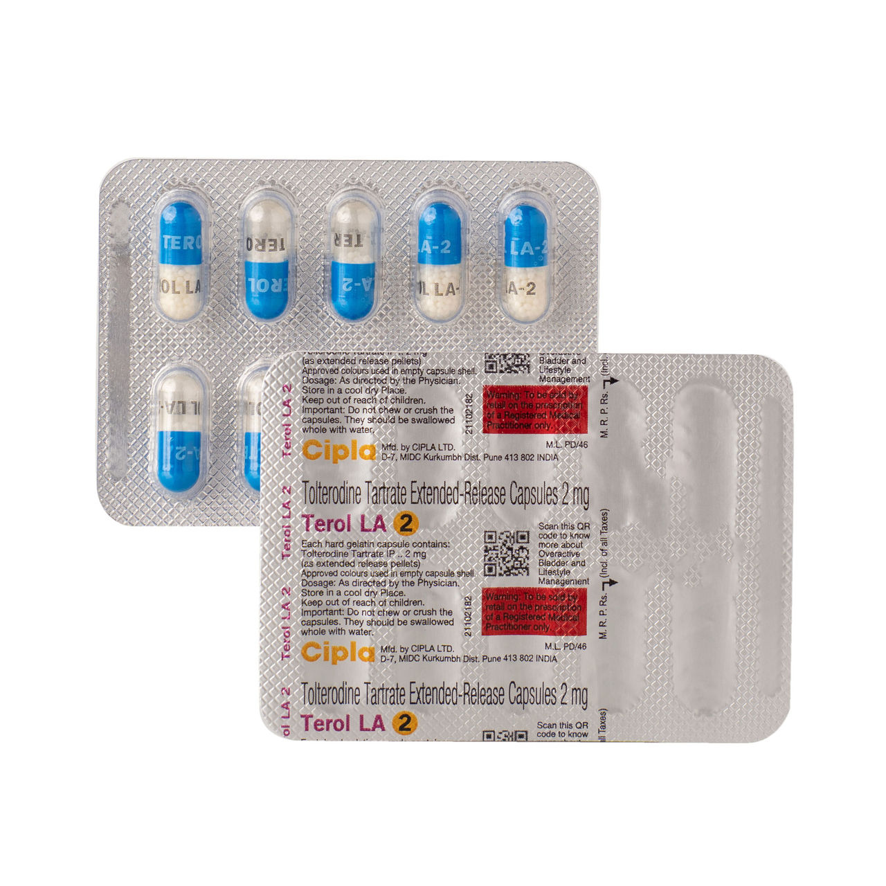 Terol LA 2 Capsules ER