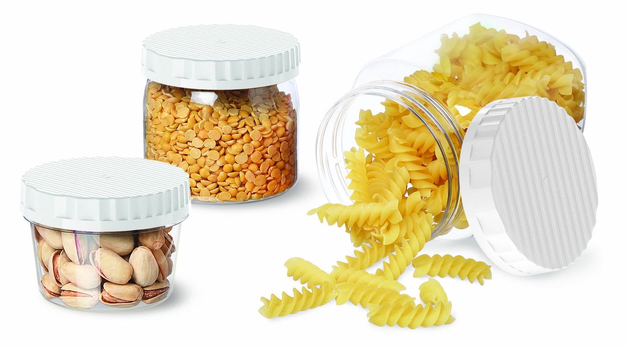 All Time Pearl Jar |460ml x 3 - 1380ml | - 3 Pc Set (Colour May Vary)