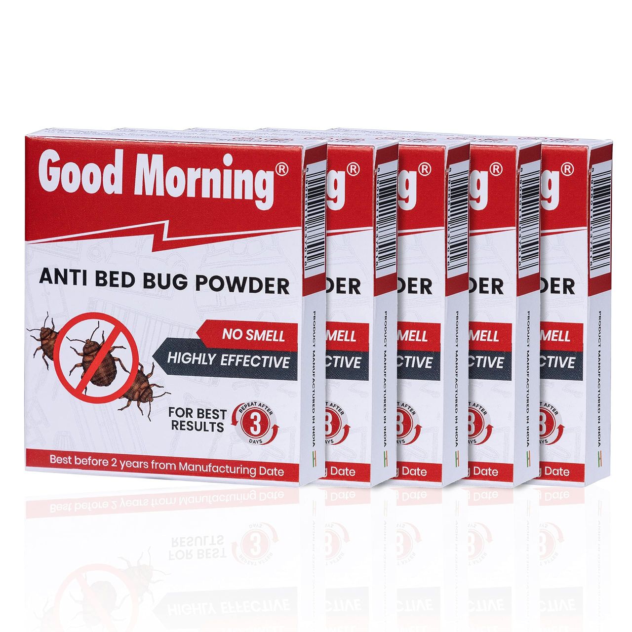 Bed Bug Killer Powder, Makes 5 Liters - 5 x 15 Grams |Pack of 5