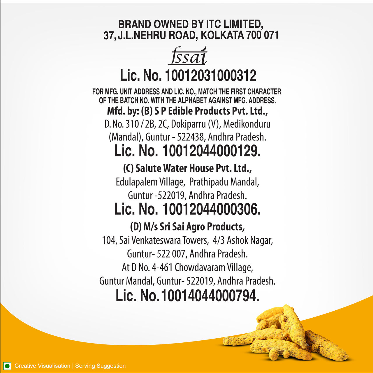 Aashirvaad Turmeric/Haldi Powder