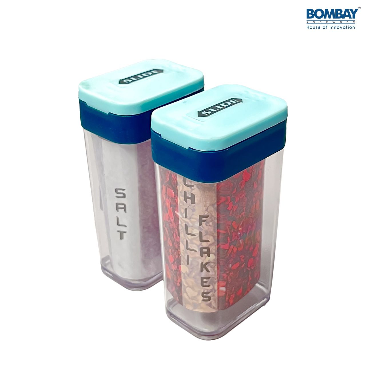 Spice and Masala Holder | 2 Pcs set Blue Colour