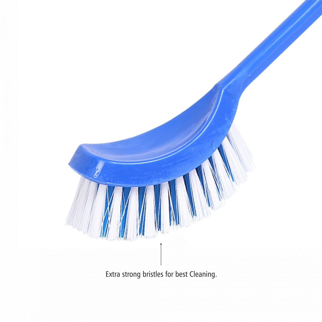 HIC Toilet Brush With Container (Colour May Vary)