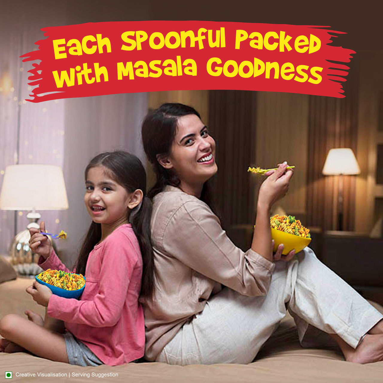 YiPPee! Suji Tricolor Masala Pasta Combo