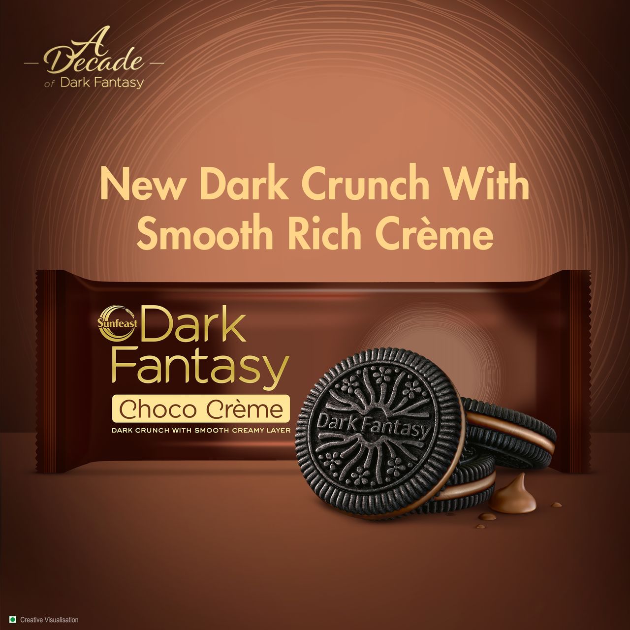 Sunfeast Dark Fantasy Crème | Made With Real Chocolate 83 gCombo