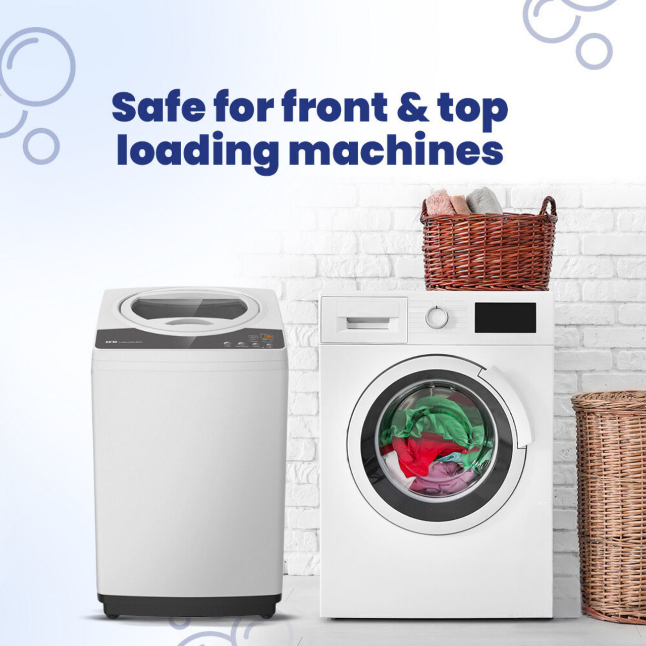 Koparo Natural Liquid Detergent (Top Load & Front Load)(2l) & Koparo Natural After Wash Fabric Conditioner(850ml) Combo