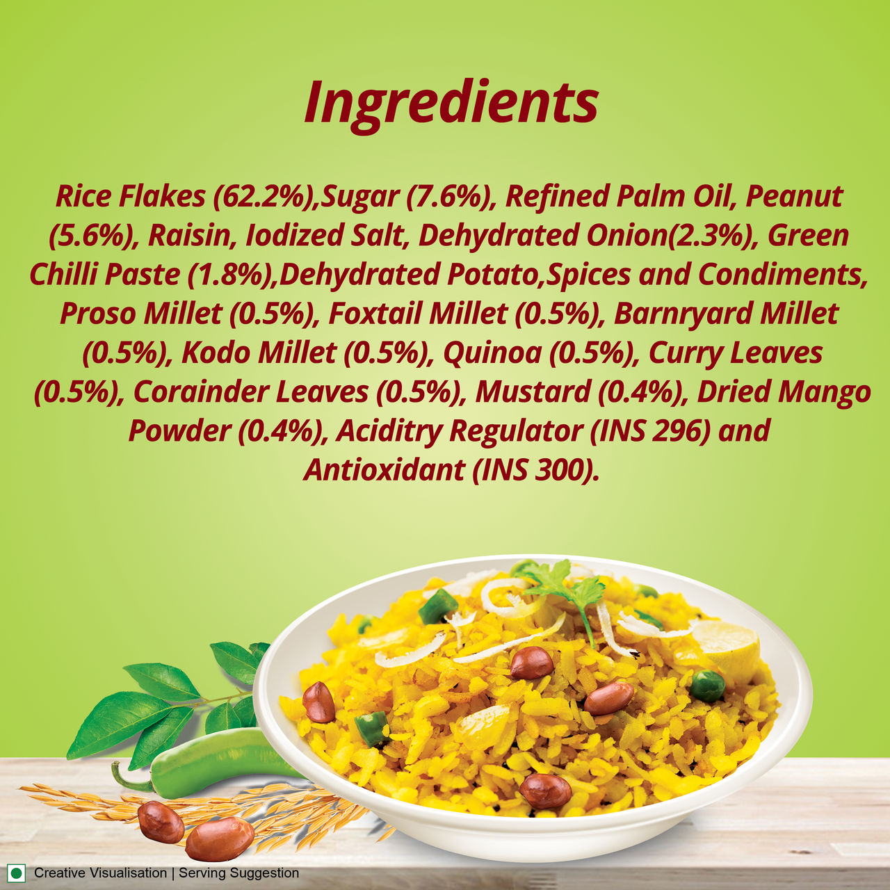 Aashirvaad Instant Khatta Meetha Poha
