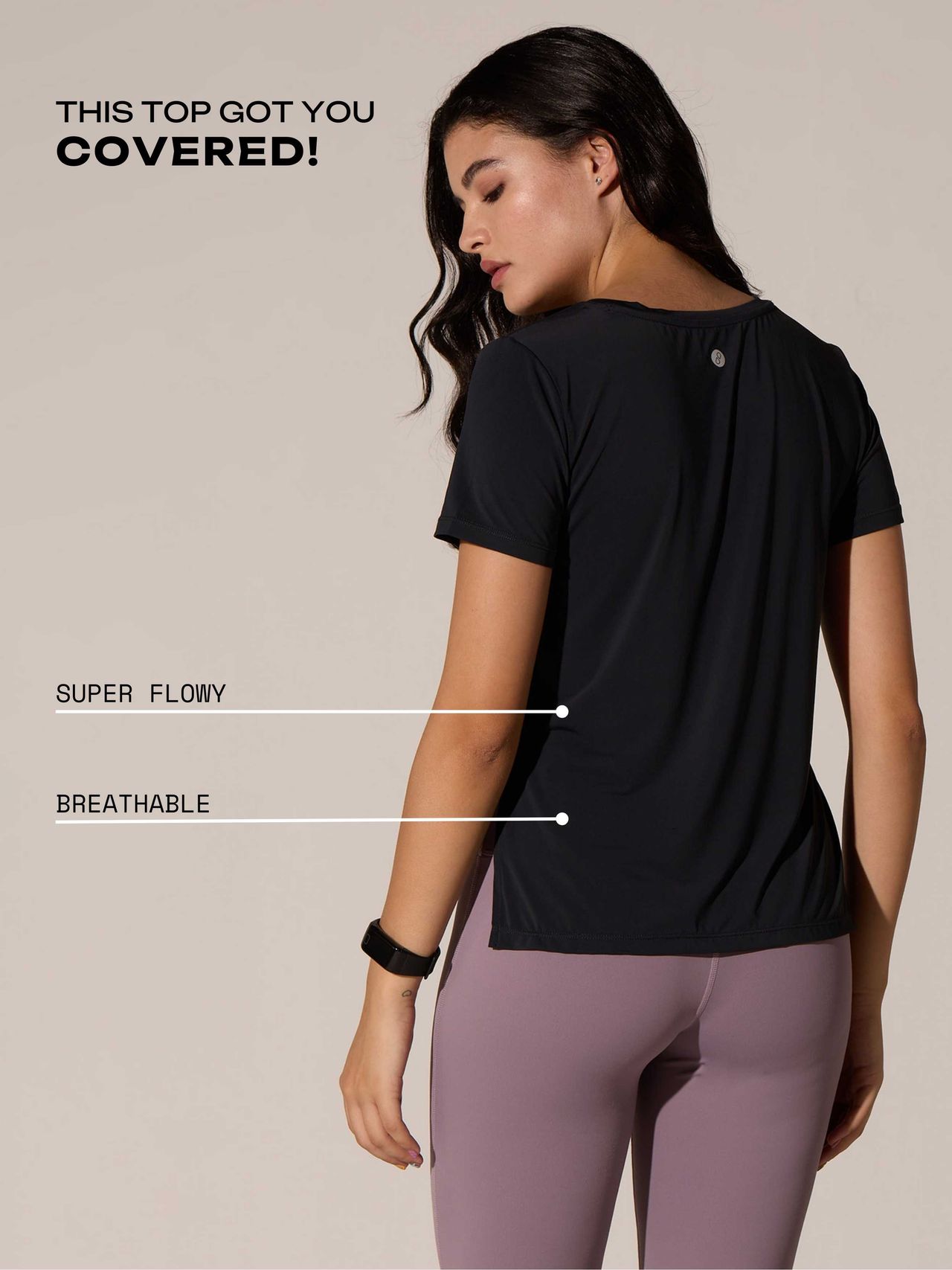 Cava Women's Top Lay-Low | Black - XXL