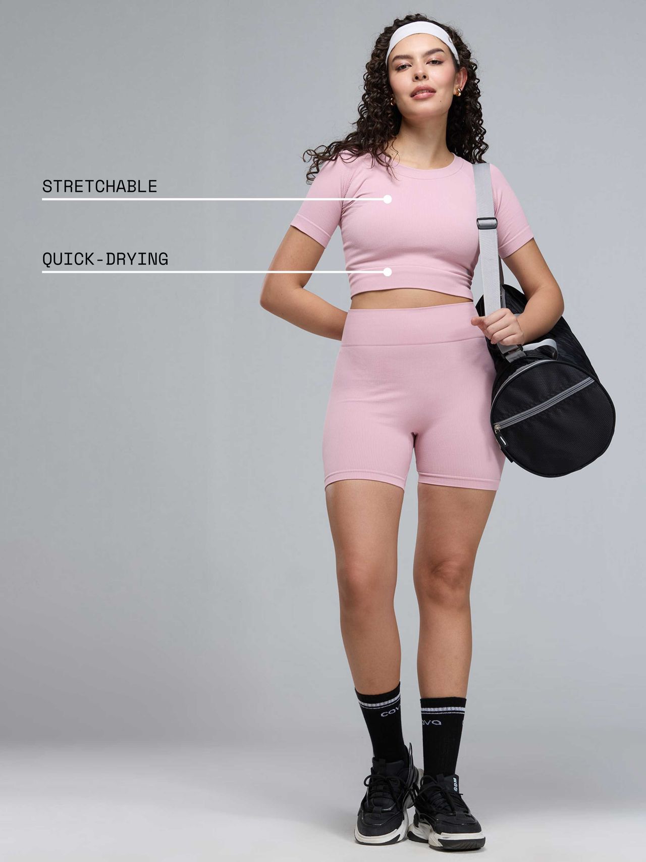 Cava Women's Cropped T-shirt Pulse | Pink - M
