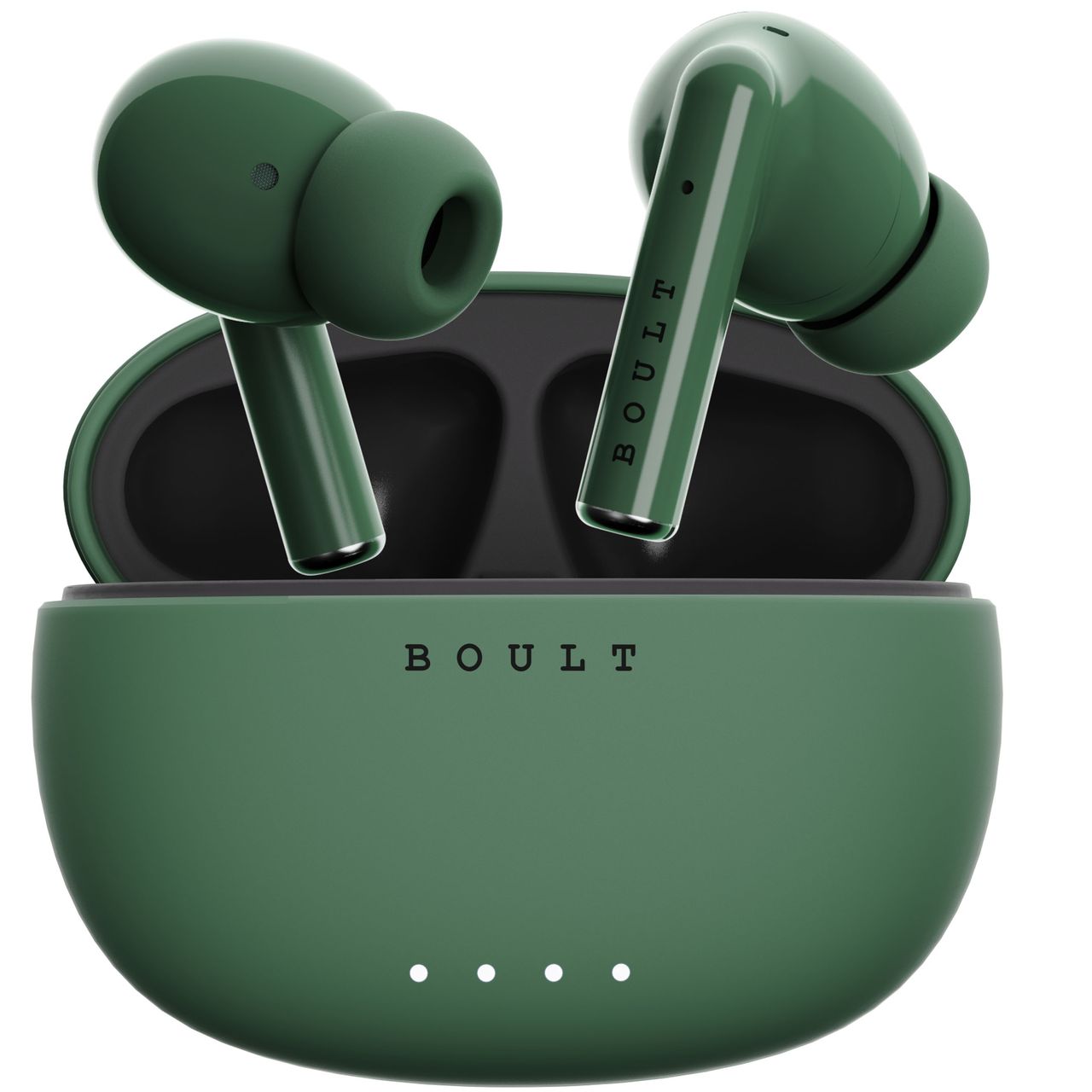 GOBOULT W20 with Zen Enc Mic | 35H Battery | Low Latency Gaming | 5.3V | True Wireless | Pine Green