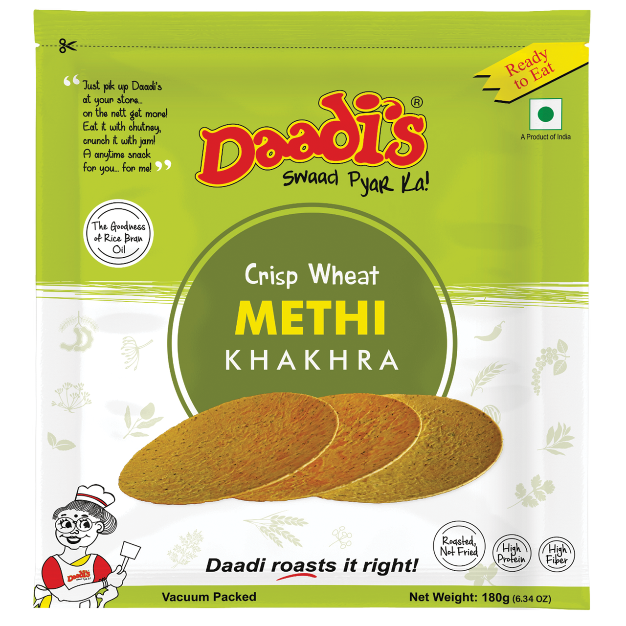 Daadi's Methi Khakhra