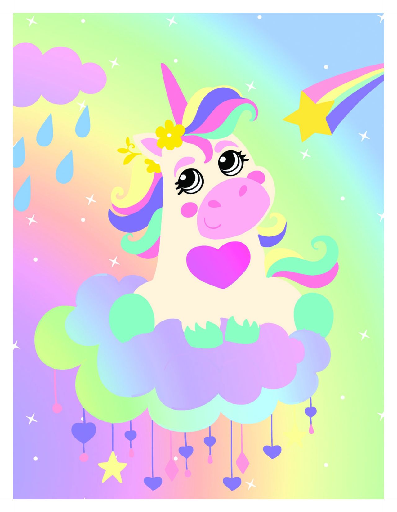 Hamley's Youreka Scratch Art Magical art Unicorn Multicolour 3 to 5 Years