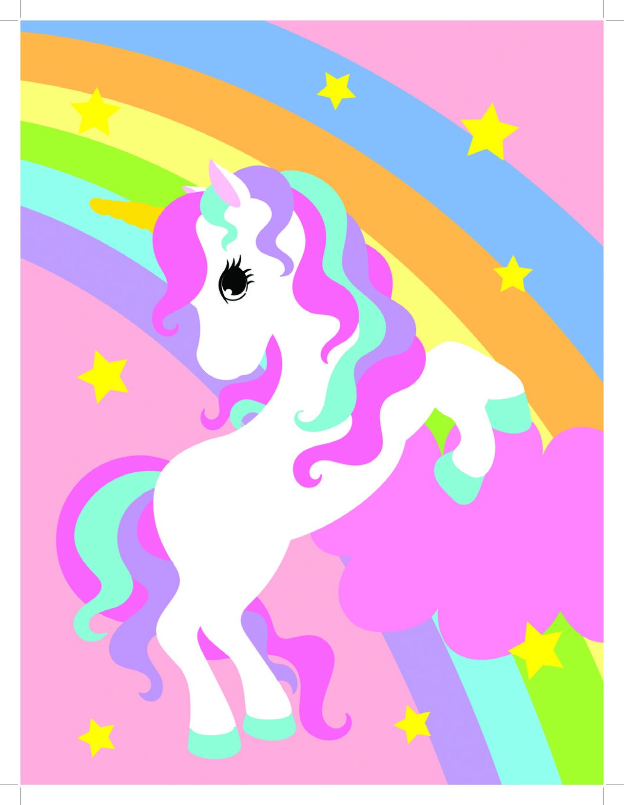 Hamley's Youreka Scratch Art Magical art Unicorn Multicolour 3 to 5 Years