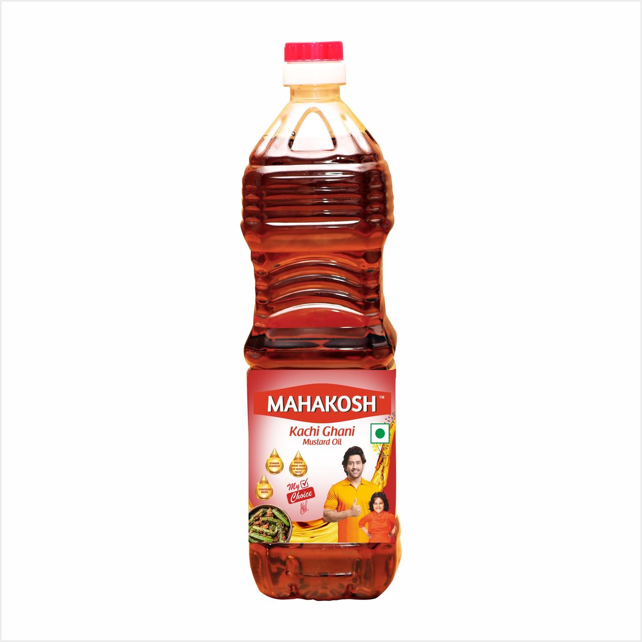 Mahakosh Kachi Ghani Mustard Oil | Bottle 1 l Combo