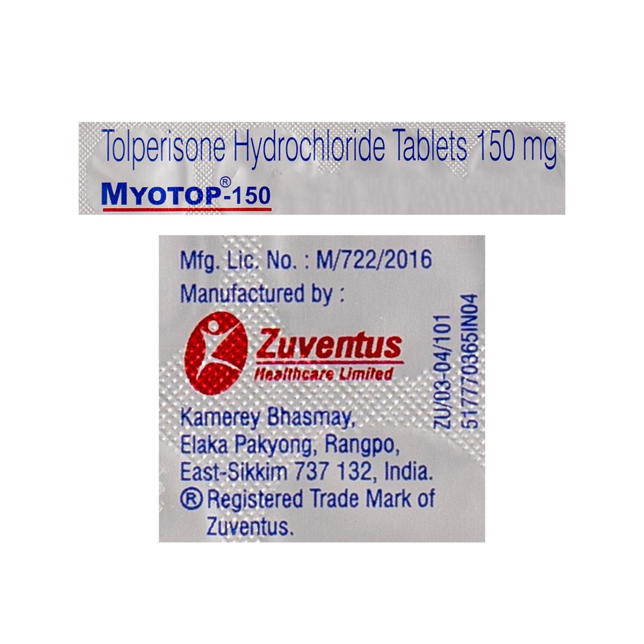 Myotop 150 Tablets