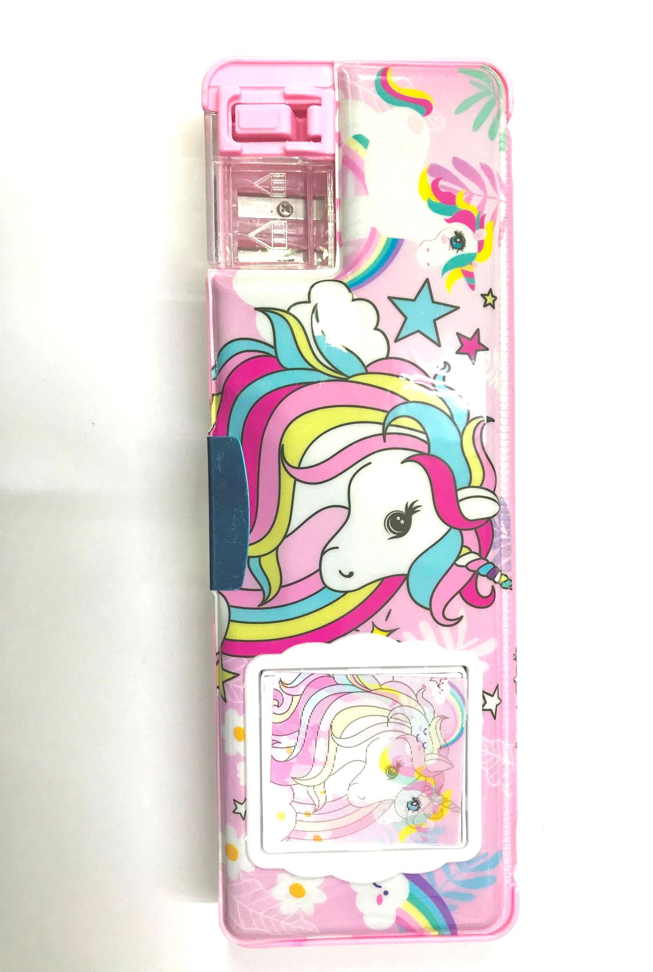 Chrome 892 Assorted Design Magnetic Stationery Box With Integrated Calculator 
