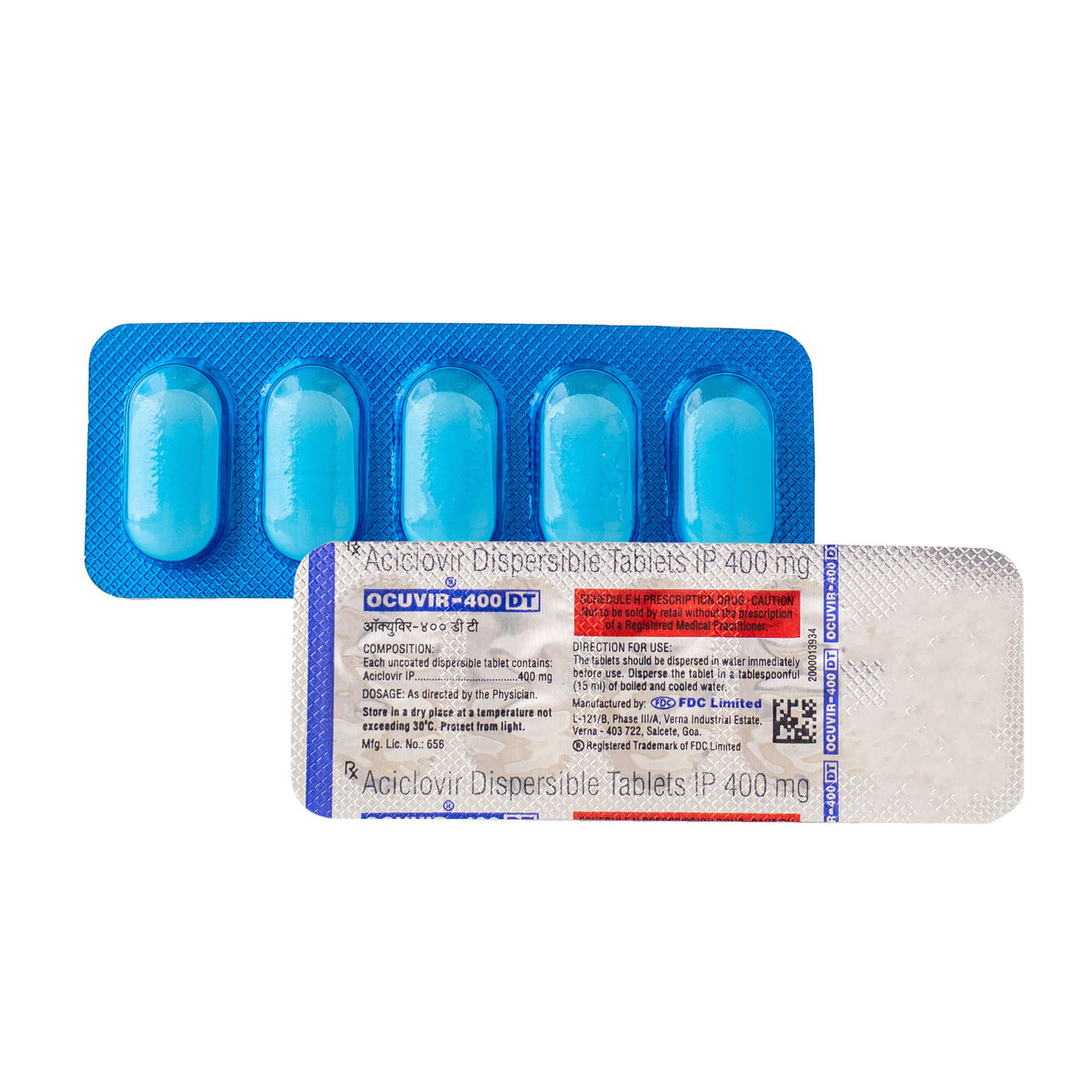 OCUVIR- 400 DT Tablets