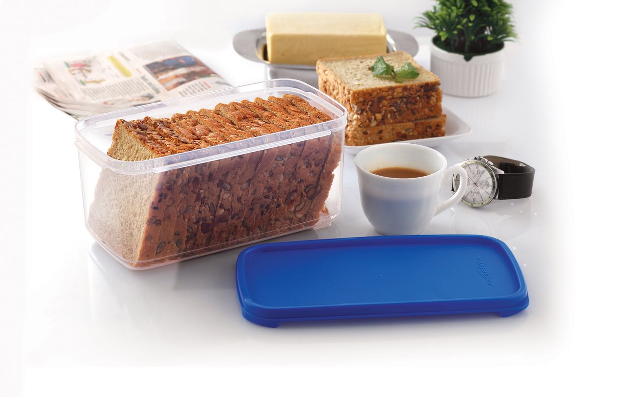 Mastercook Pp 251 Rectangle Small Bread Box Containers 2000 Ml