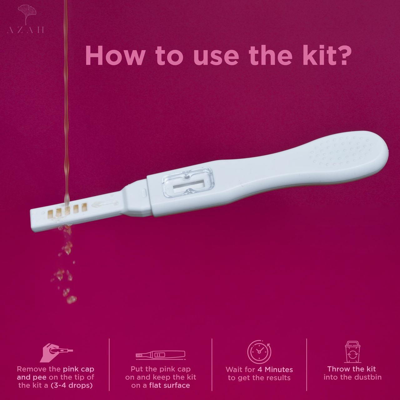 Azah Rapid Pregnancy Detection Kit