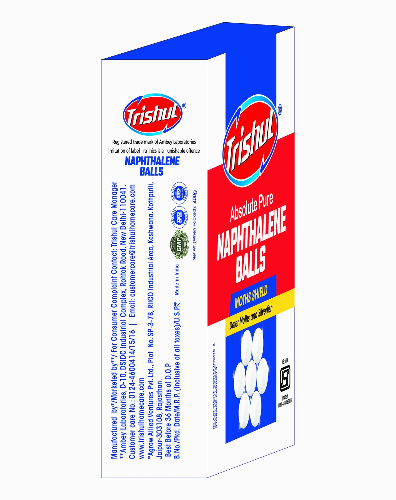 Trishul Naphthalene Balls