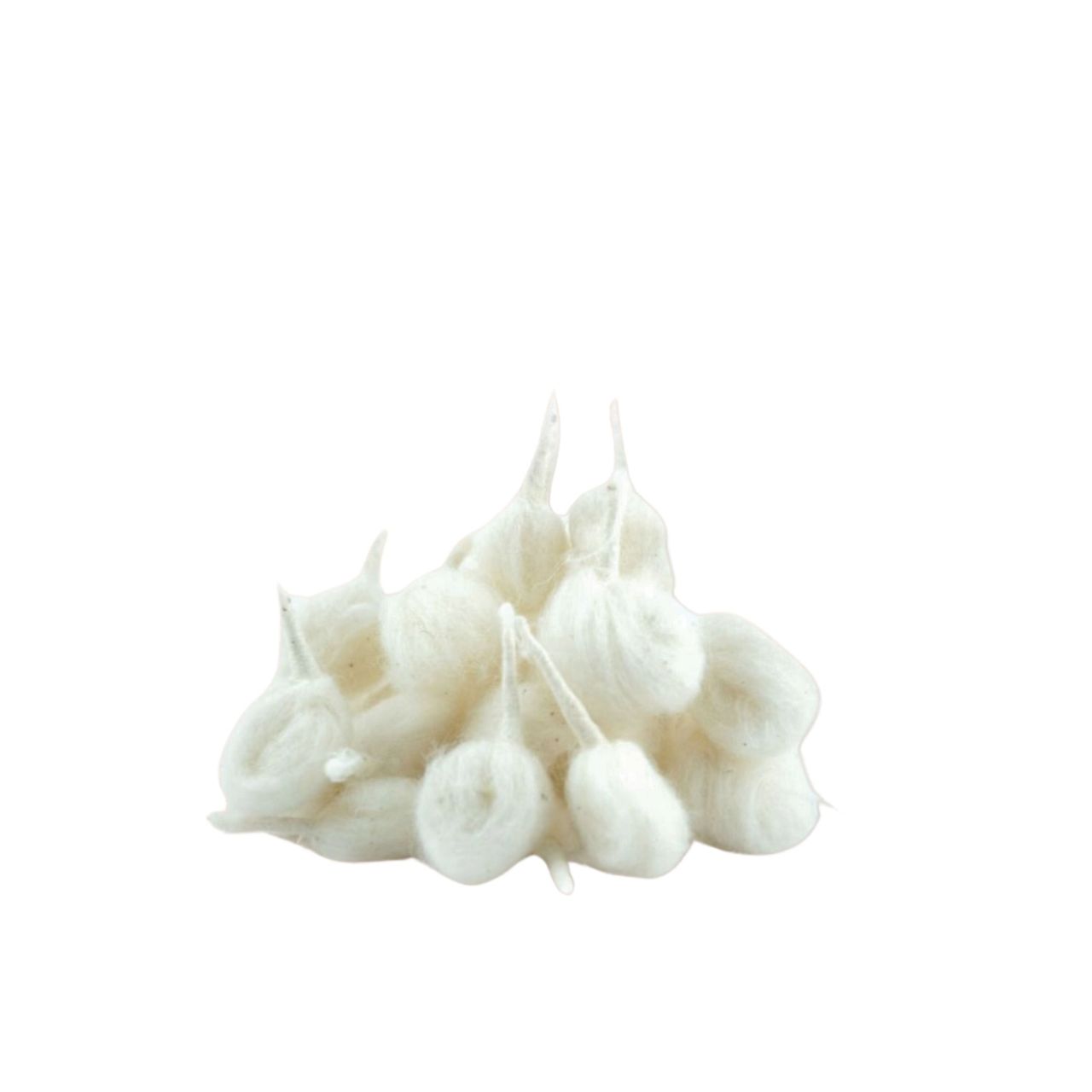 Om Bhakti Cotton Flower Batti 60 pc Combo