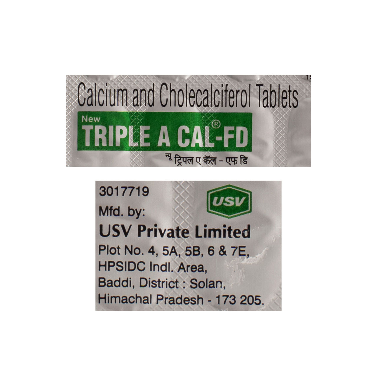 New TRIPLE A CAL- FD Tablets