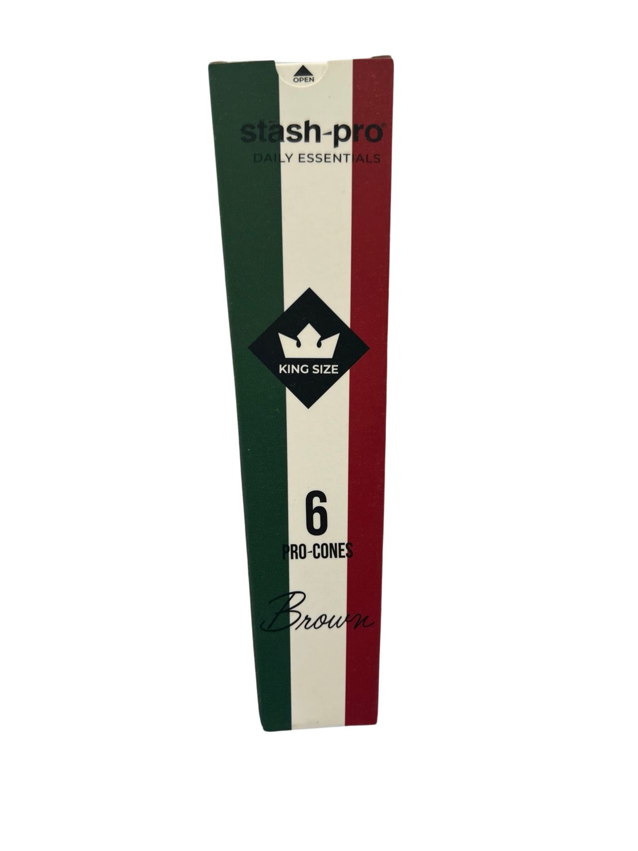Stash-Pro Pre-Rolled Cones - Brown (Assorted Packaging) 6 pc Combo