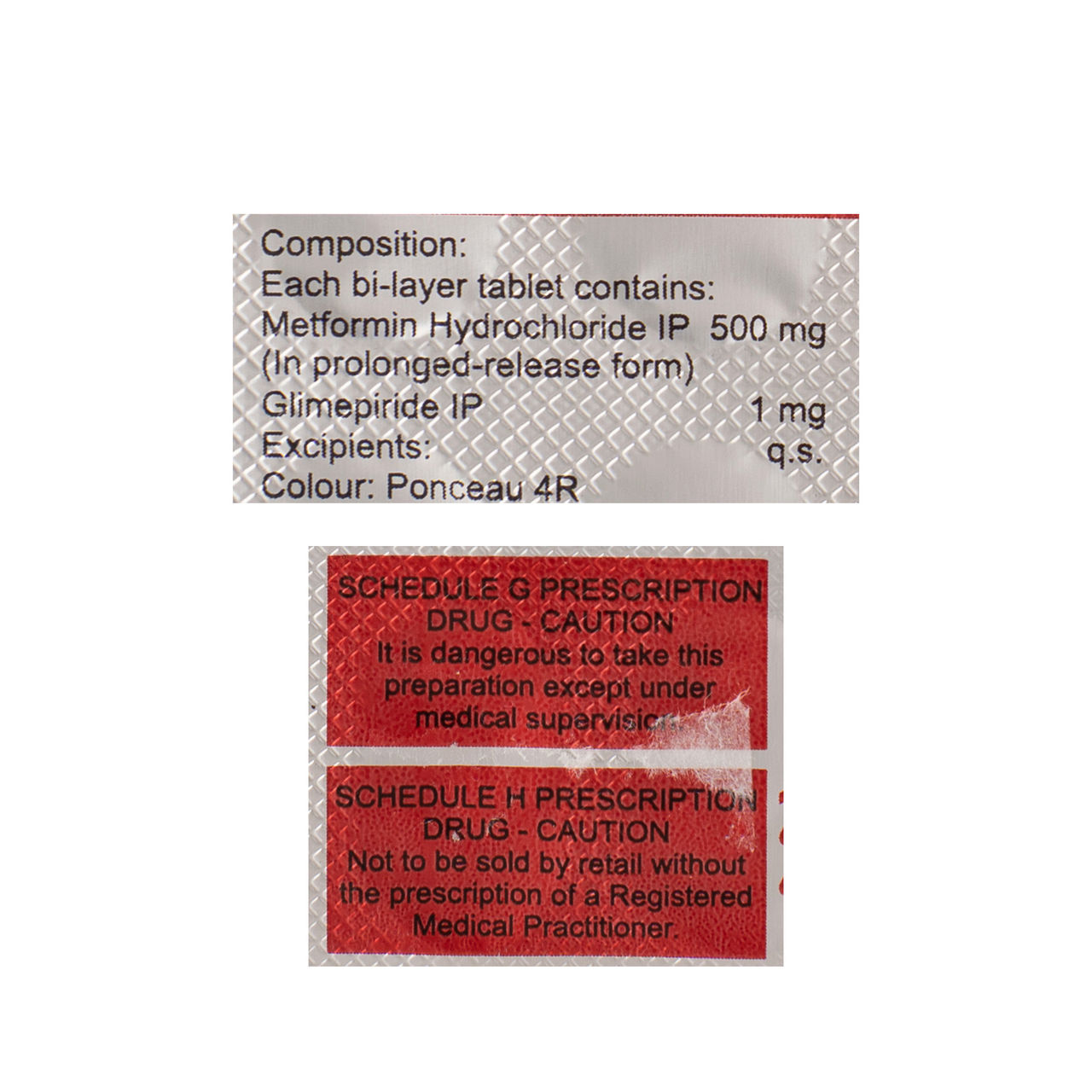 Glimiprex MF 1/500 Tablets PR