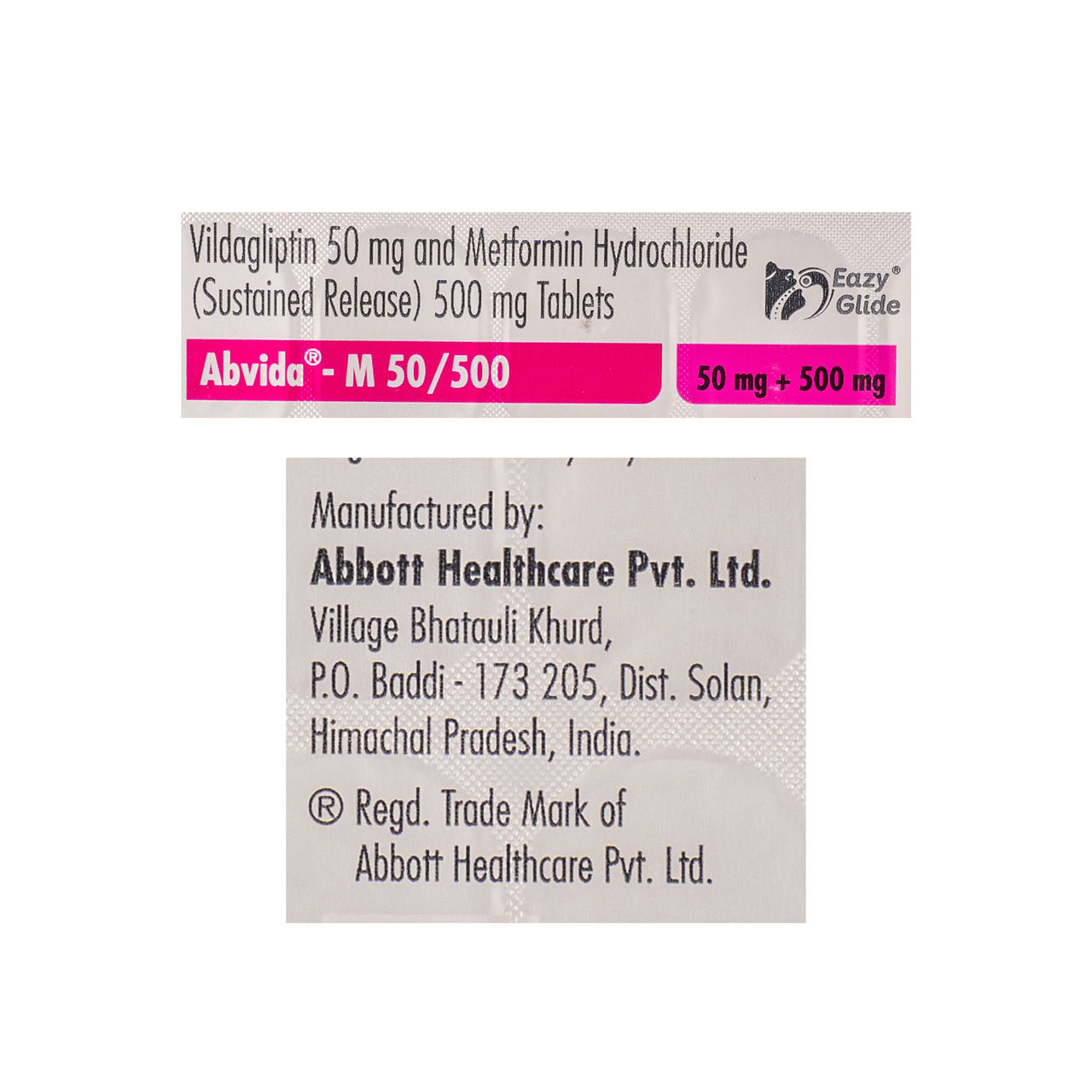 Abvida - M 50/500 Tablets