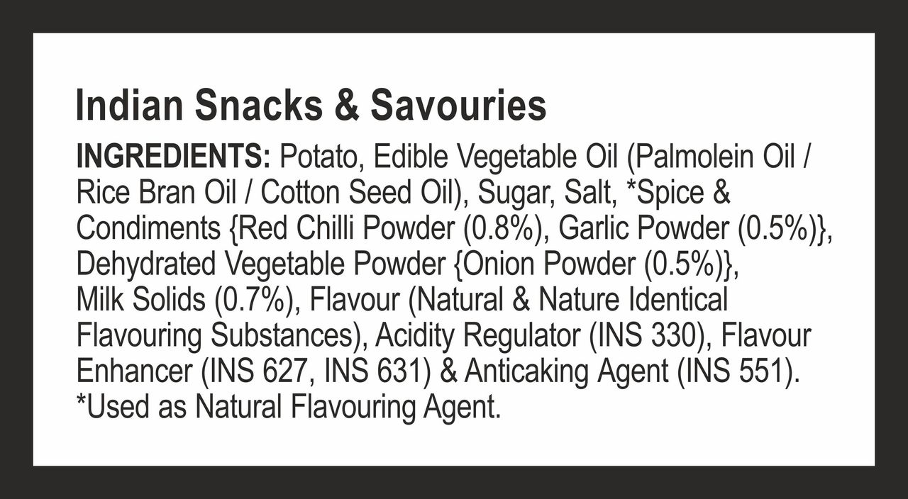 Yellow Diamond Sizzling Cheese Chips